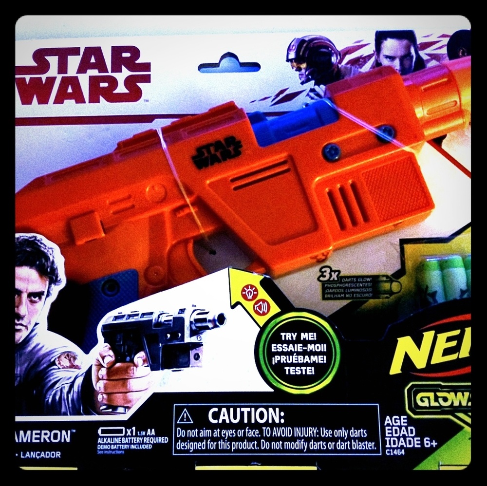 Star Wars Nerf GlowStrike w/sounds